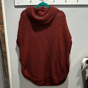A burgundy sweater that is super cozy!